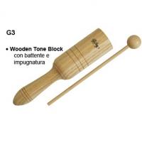 Wooden tone block 