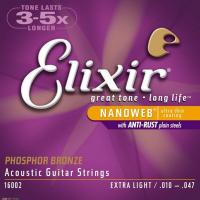 Elixir 16002 (10-47) Muta corde per chitarra acustica  