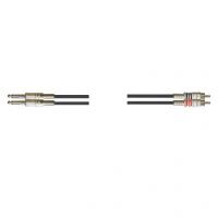 Karma CA 8272 - 2 spine Jack 6.33 Mono / 2 x RCA maschio - 3 mt 