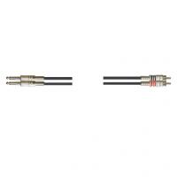 Karma CA 8272 - 2 spine Jack 6.33 Mono / 2 x RCA maschio - 3 mt 