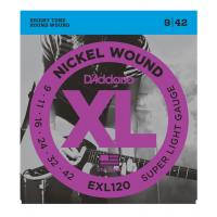 D'Addario EXL 120 Super Light Muta di corde per chitarra elettrica_1