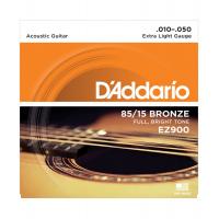 D'Addario EZ 900 Extra Light Muta di corde per chitarra acustica 