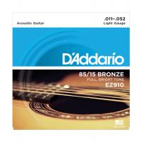 D'Addario EZ 910 Light Muta di corde per chitarra acustica _1