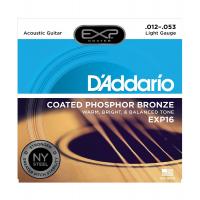 D'Addario EXP 16 Light Muta di corde per chitarra acustica _1