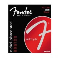 Fender Super 250s Nickel Plated Steel 250R Regular Muta di corde per chitarra elettrica 