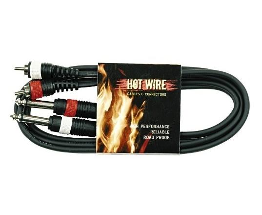 HotWire Basic cable 2xTS - 2xRCA 1.5m 954066
