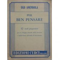 AMENDOLA Per ben pensare 12 studi preparatori - Edizioni Curci_1