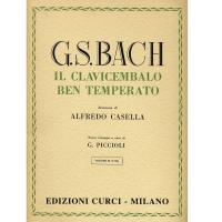 Bach il clavicembalo ben temperato Piccioli vol II (Casella) - Edizione Curci_1