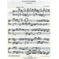 Bach Fantaisie en Ut mineur  - Editions Durand 