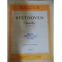 Beethoven 7 Bagatellen opus 33 PIANO