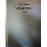 Beethoven Sechs Sonatinen (Hoehn) - Schott