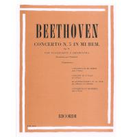 Beethoven Concerto n. 5 in Mi Bem. Op 73 Per Pianoforte e Orchestra (Tagliapietra) - Ricordi_1
