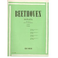 Beethoven Sonata Op. 14 n 2 per Pianoforte (casella) 3^ Edizione Ricordi
