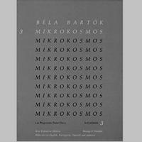 BÃ©la Bartok Mikrokosmos 3, 153 Progressive Piano Pieces In 6 volumes (3)