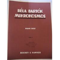 Bela Bartok Mikrokosmos Piano solo vol. v