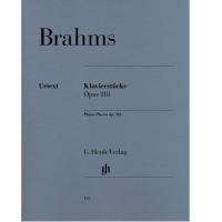 Brahms Klavierstiicke Opus 118 Urtext - Verlag
