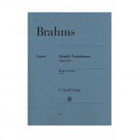 Brahms Handel - Variationen Opus 24 Urtext - Verlag