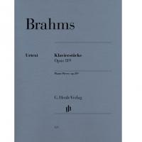 Brahms Klavierstiicke Opus 119 Urtext - Verlag_1