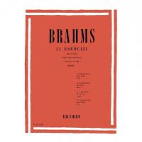 Brahms 51 Esercizi Op. Extra per pianoforte Vol.I (n 1 - 25) (Pozzoli) - RICORDI_1