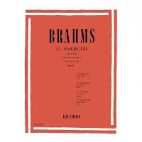 Brahms 51 Esercizi Op. Extra per pianoforte Vol.I (n 1 - 25) (Pozzoli) - RICORDI