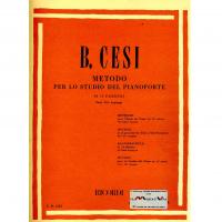 CESI B. Metodo per lo studio del pianoforte in 12 fascicoli Fasc III Arpeggi - Ricordi