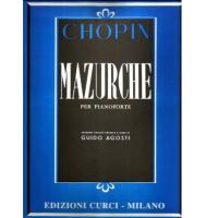 Chopin Mazurche per pianoforte (Agosti) - Edizione curci milano_1