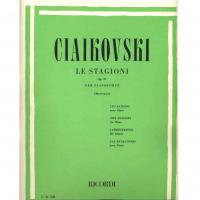 Ciaikovski Le stagioni Op. 37 per pianoforte (Marciano) - Ricordi