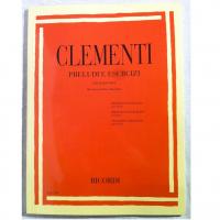 Clementi Preludi e Esercizi per pianoforte (Bruno Mugellini) - Ricordi