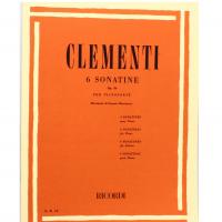 Clementi 6 Sonatine Op. 36 per pianoforte (Ernesto Marciano) - Ricordi_1
