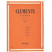 Clementi 12 Sonatine Op. 36, 37, 38 per pianoforte (Mugellini) - Ricordi_1