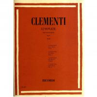 Clementi 12 Sonate per pianoforte Vol. 1 (Cesi) - Ricordi _1