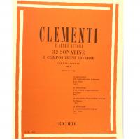 Clementi 32 Sonatine e composizioni diverse per pianoforte vol. 1 (Kleinmichel) - Ricordi _1