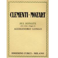 Clementi - Mozart sei sonate (Longo) Edizione Curci - Milano_1