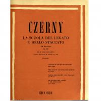 Czerny La scuola del legato e dello staccato 50 esercizi Op. 335 per pianoforte (seguito alla Scuola di velocitÃ , op. 299) (Pozzoli) - Ricordi