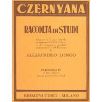 Czernyana Raccolta di studi (Longo) Fascicolo IV 25 Studi progressivi (Secondo periodo del Primo Corso) - Edizione Curci Milano _1