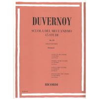 Duvernoy Scuola del Meccanismo 15 studi Op. 120 per pianoforte (Bergmann) - Ricordi