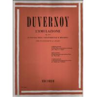 Duvernoy L'Emulazione Op. 314 20 Piccoli pezzi caratteristici e melodici per pianoforte a 4 mani - Ricordi