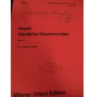 Haydn Samtliche Klaviersonaten Band 2 a Wiener Urtext Edition - Schott