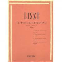 Liszt 12 studi trascendentali per pianoforte (Brugnoli) - Ricordi