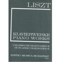 Liszt Klavierwerke Piano Works II - Editio Musica Budapest