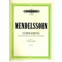 Mendelssohn Concerto per piano e orchestra n. 1 G minor Op. 25 - Edition Peters_1