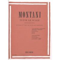 Montani TUTTE LE SCALE per pianoforte per l'esame di VÂ° Anno e per tutti gli esami complementari - Ricordi