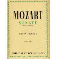 Mozart SONATE per pianoforte (Fischer) VOLUME PRIMO - Edizioni Curci Milano_1
