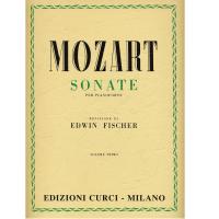 Mozart SONATE per pianoforte (Fischer) VOLUME PRIMO - Edizioni Curci Milano