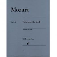 Mozart Variationen fur Klavier Urtext - Verlag 