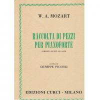 Mozart Raccolta di pezzi per pianoforte Composti all'etÃ  di 8 anni (Piccioli) - Edizione Curci Milano