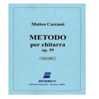Carcassi Matteo - Metodo per chitarra op.59 volume 1 - BÃ¨rben_1