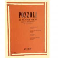 Pozzoli 24 Piccoli studi facili e progressivi per pianoforte - Ricordi