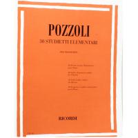 Pozzoli 30 Studietti Elementari per pianoforte - Ricordi_1