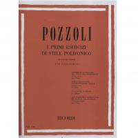 Pozzoli I primi esercizi di stile Polifonico 50 piccoli canoni per pianoforte - Ricordi_1